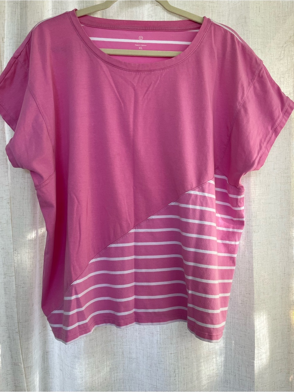 Talbots Pink Short Sleeve Tee